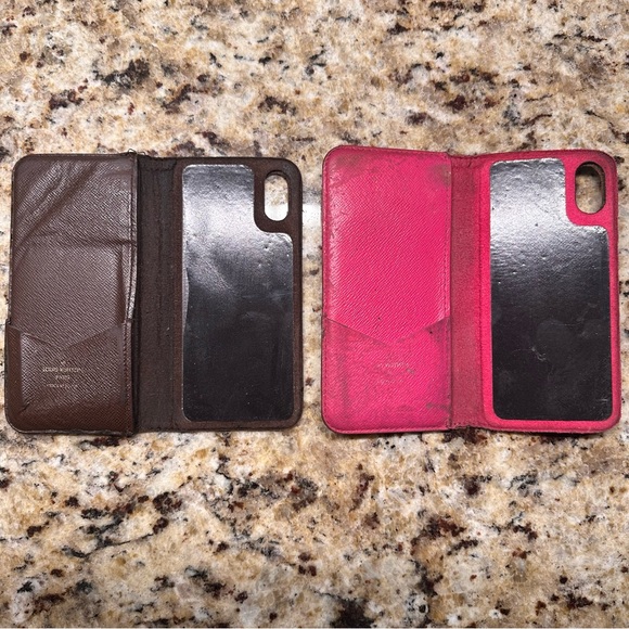 2 Louis Vuitton X iPhone Folio Cases - Picture 3 of 13